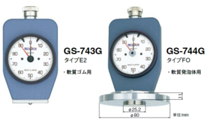 テクロック　TECLOCK　テクロックオリジナル規格 デュロメータ